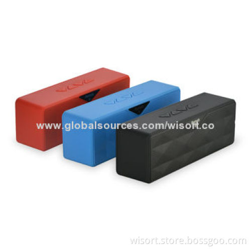 Cheap Portable Bluetooth Speaker with Microphone/SD Card/FM Radio/Rechargeable Battery/NFC